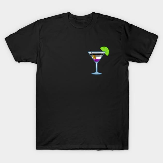 Asexual cocktail #1 T-Shirt by gaypompeii